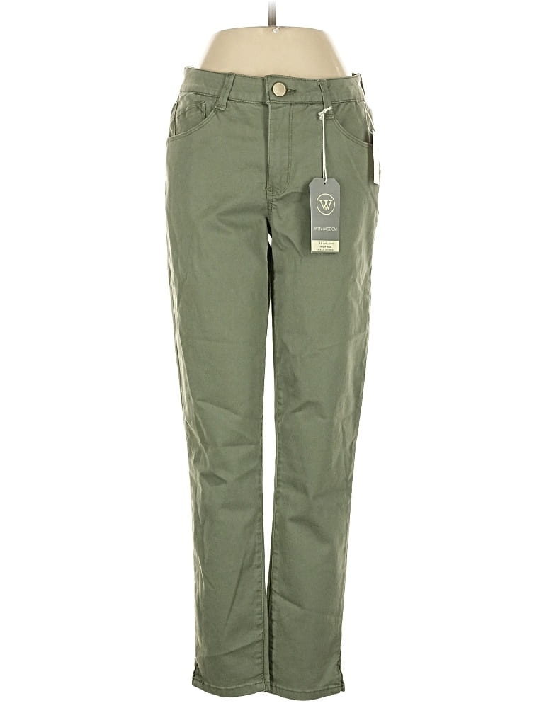 Pre-owned Wit & Wisdom Casual Pants In Green