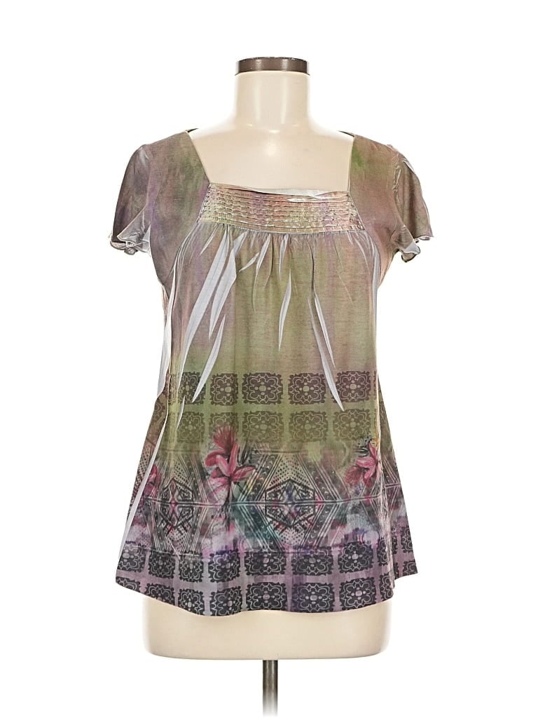 Pre-owned Elementz Short Sleeve T-shirt In Green