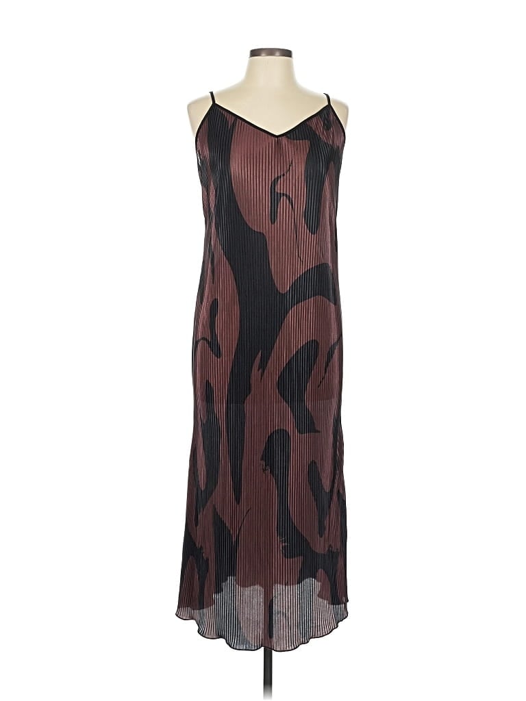 Pre-owned Shein Cocktail Dress In Brown