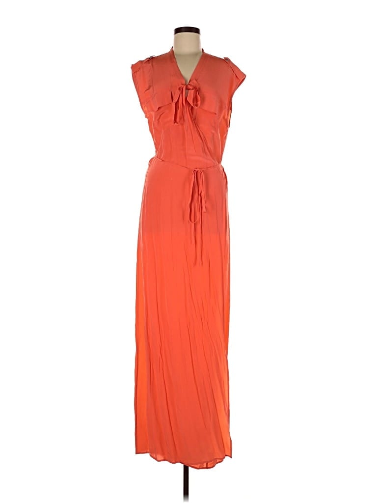 Pre-owned Ali Ro Casual Dress In Orange