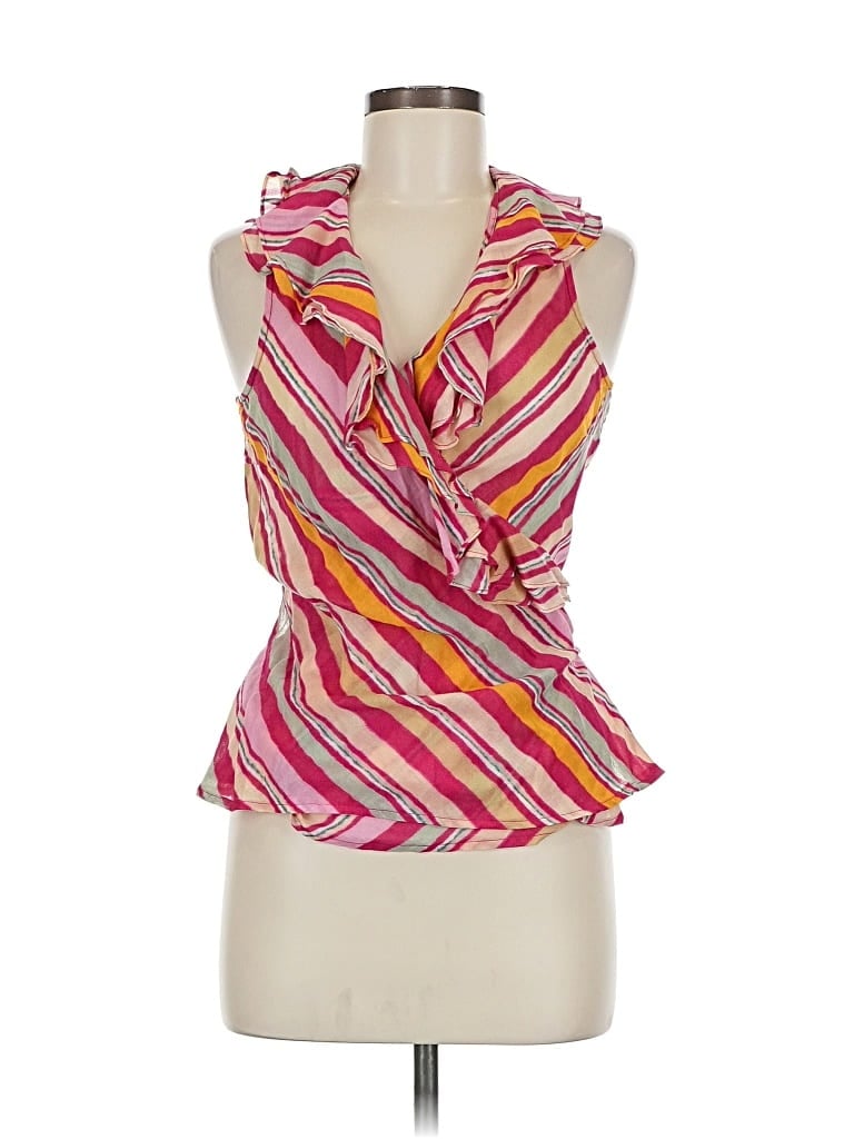 Pre-owned Polo Ralph Lauren Sleeveless Blouse In Pink