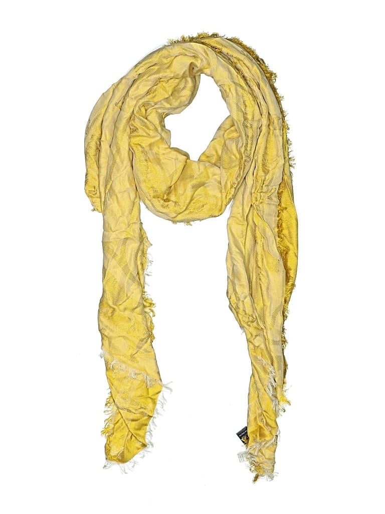 Pre-owned Max Mara Scarf In Yellow