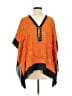 MICHAEL Michael Kors 100% Polyester Orange Kimono Size Sm - Med - photo 1