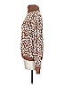 14th & Union Animal Print Brown Pullover Sweater Size L - photo 5