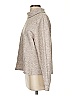 MNG Metallic Tan Turtleneck Sweater Size S - photo 5