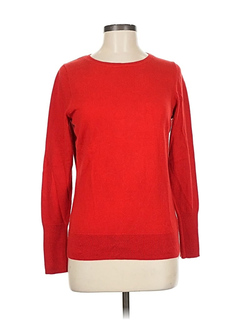 Pre-owned Worthington Pullover Sweater In Red