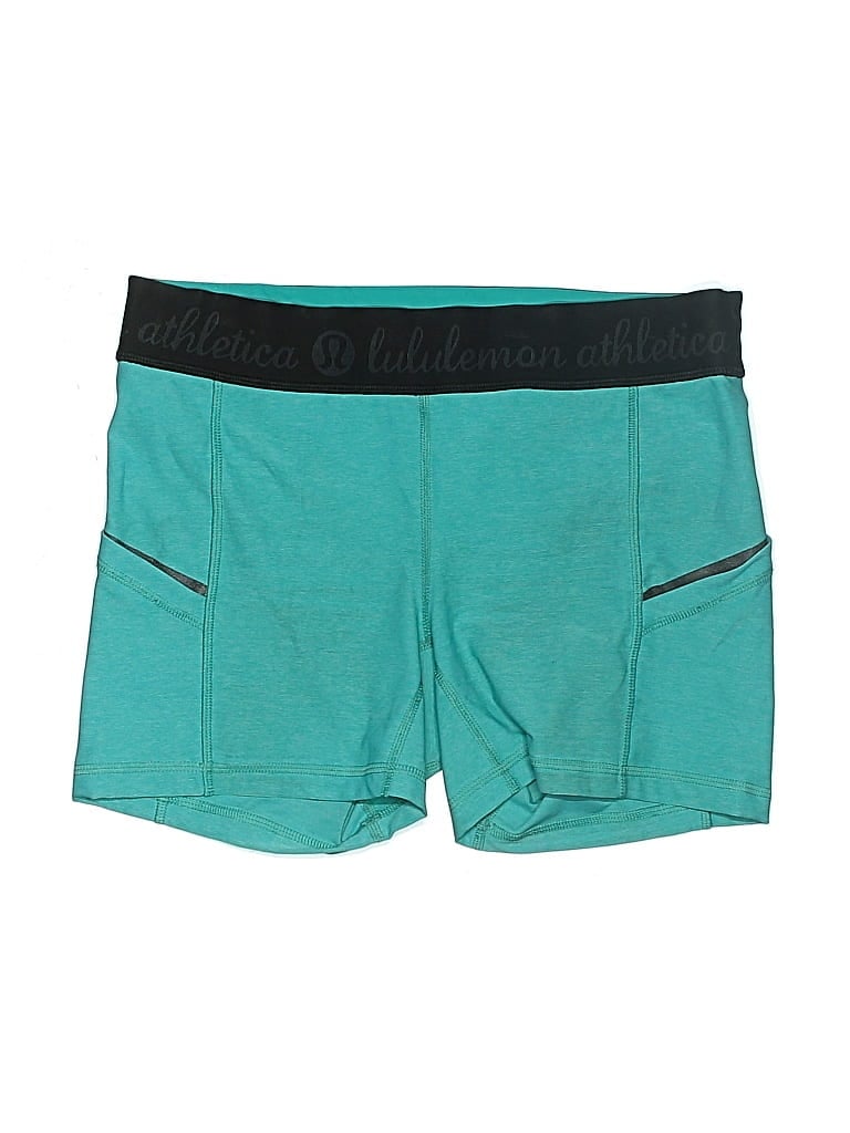 Pre-owned Lululemon Athletica Athletic Shorts In Blue