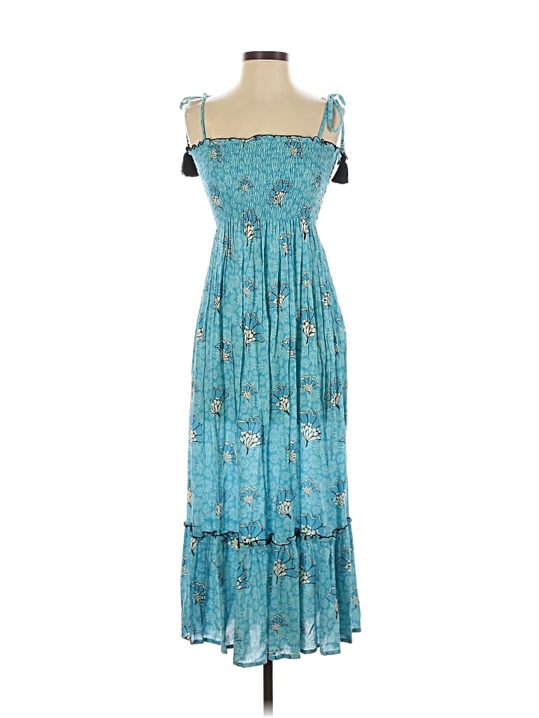 Pre-owned Cool Change Casual Dress In Blue