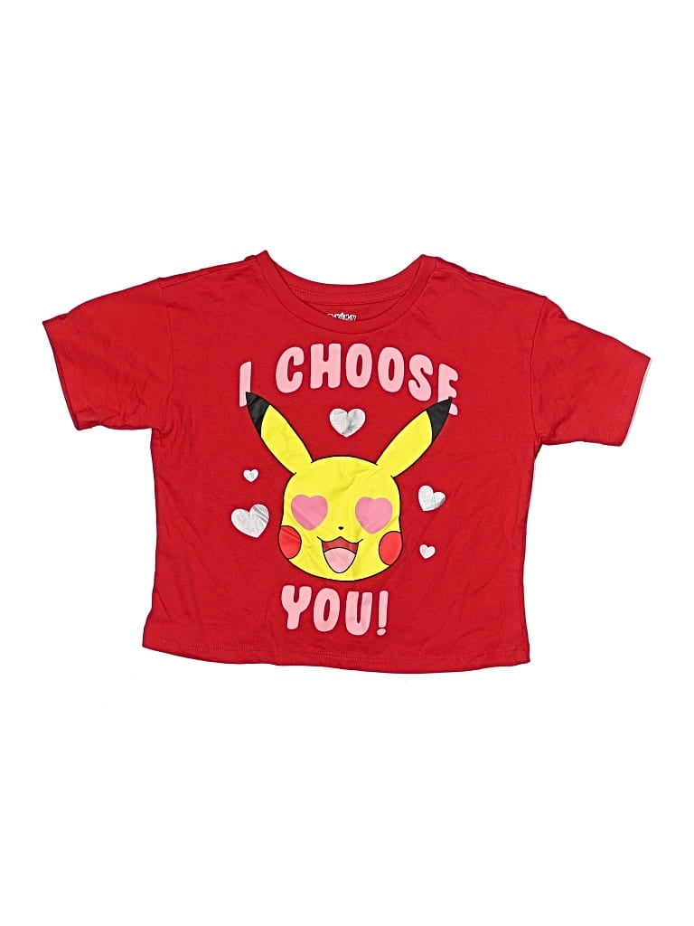 Pre-owned Pokémon Kids' Short Sleeve T-shirt In Red