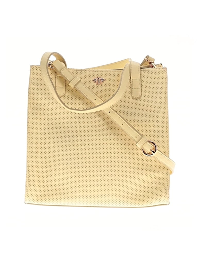 Pre-owned Lc Lauren Conrad Satchel In Yellow