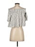 Kimchi Blue Ivory Short Sleeve Blouse Size S - photo 2