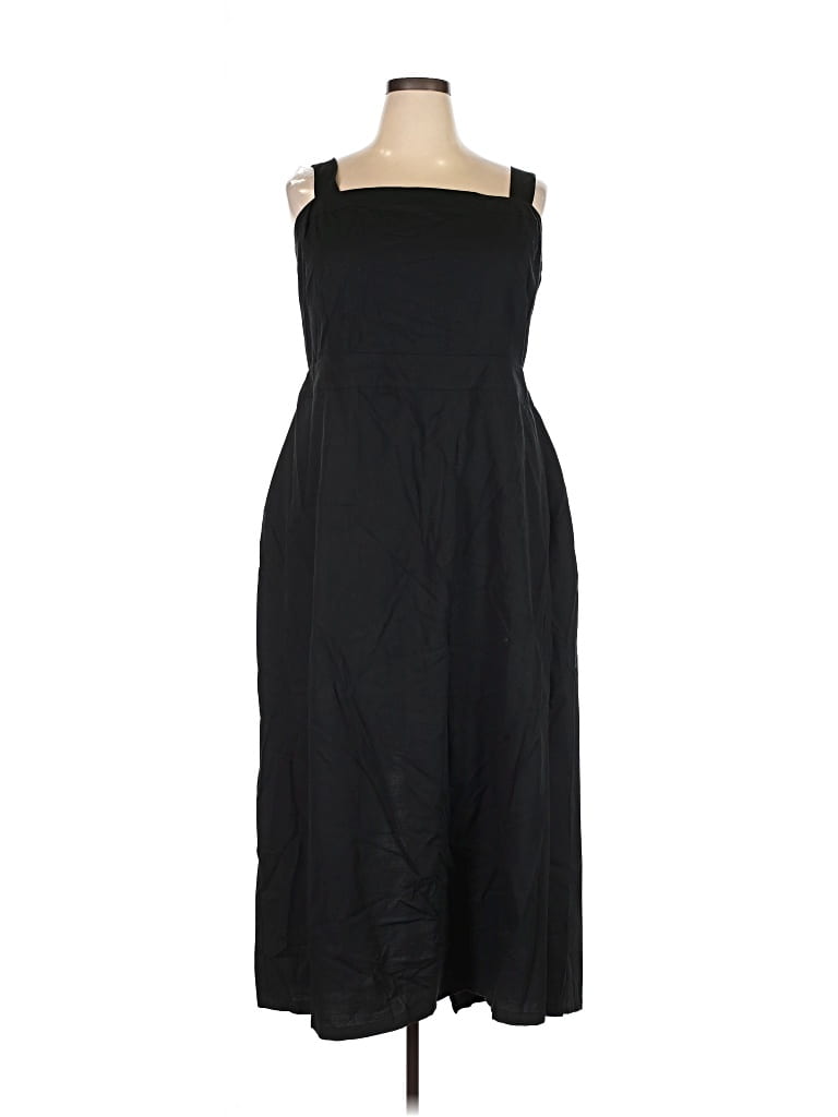 Future Collective Casual Dress In Black