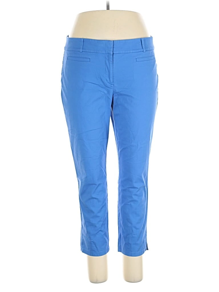 Pre-owned Ann Taylor Casual Pants In Blue