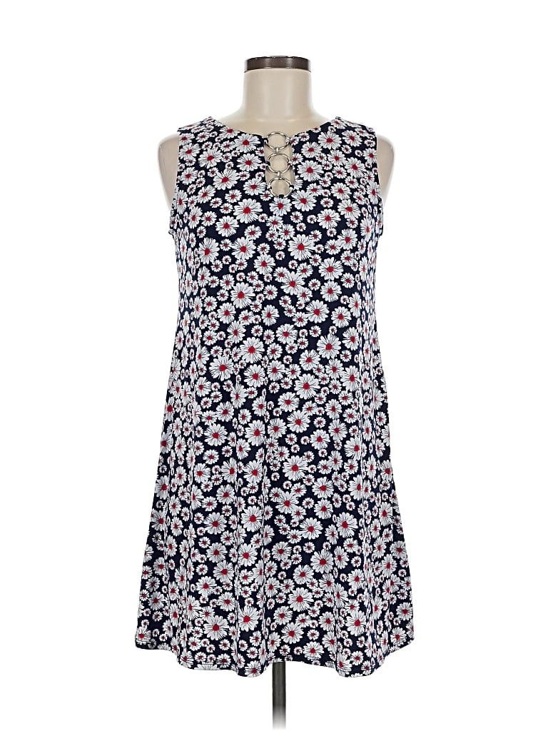 Pre-owned Roz & Ali Casual Dress In Blue