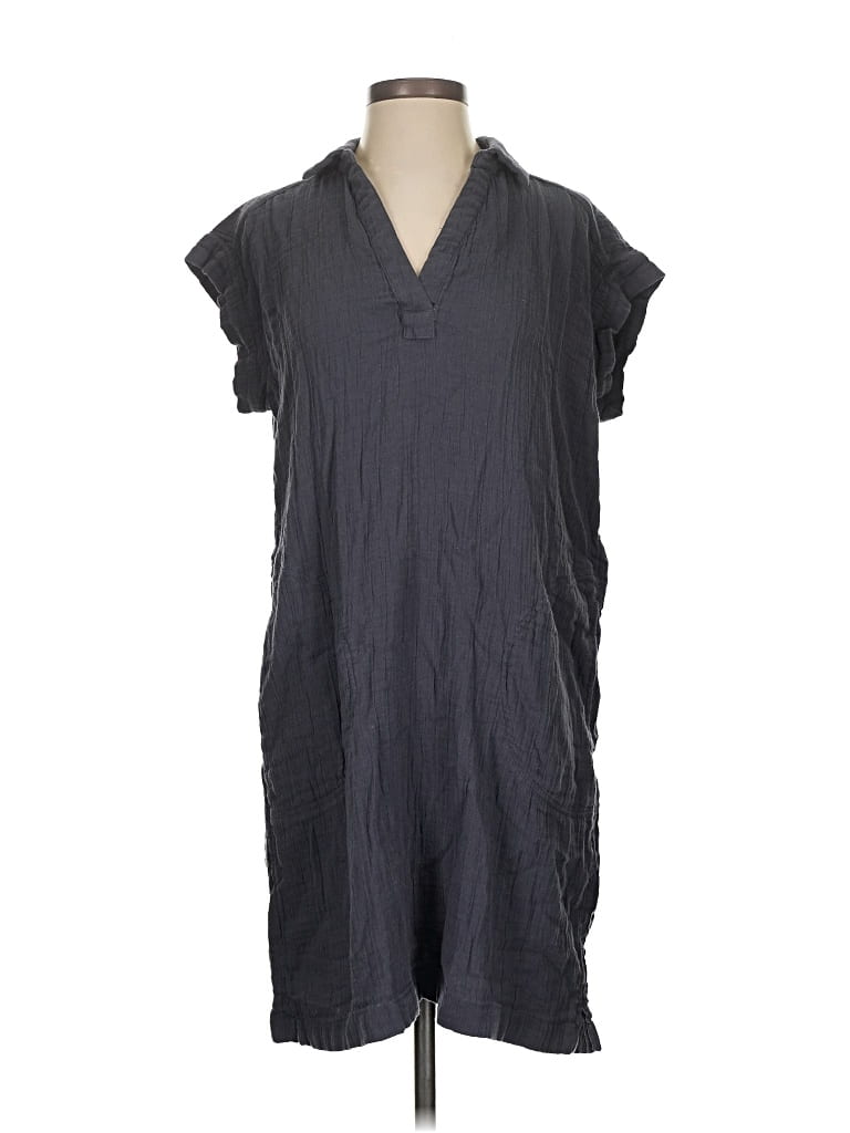 Pre-owned Ann Taylor Loft Outlet Casual Dress In Gray