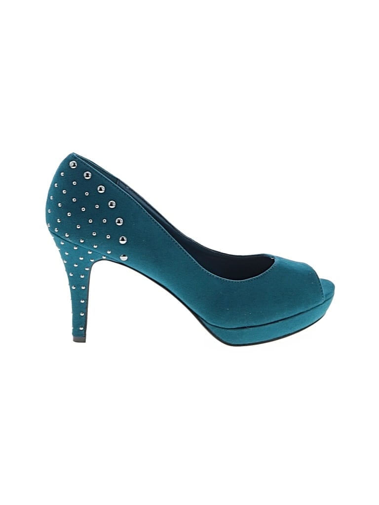 Pre-owned Impo Heels In Blue
