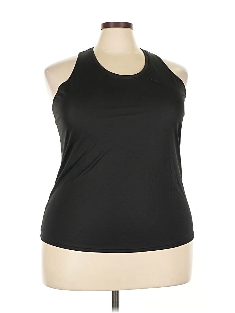 Pre-owned Athletic Works Active Tank Top In Black