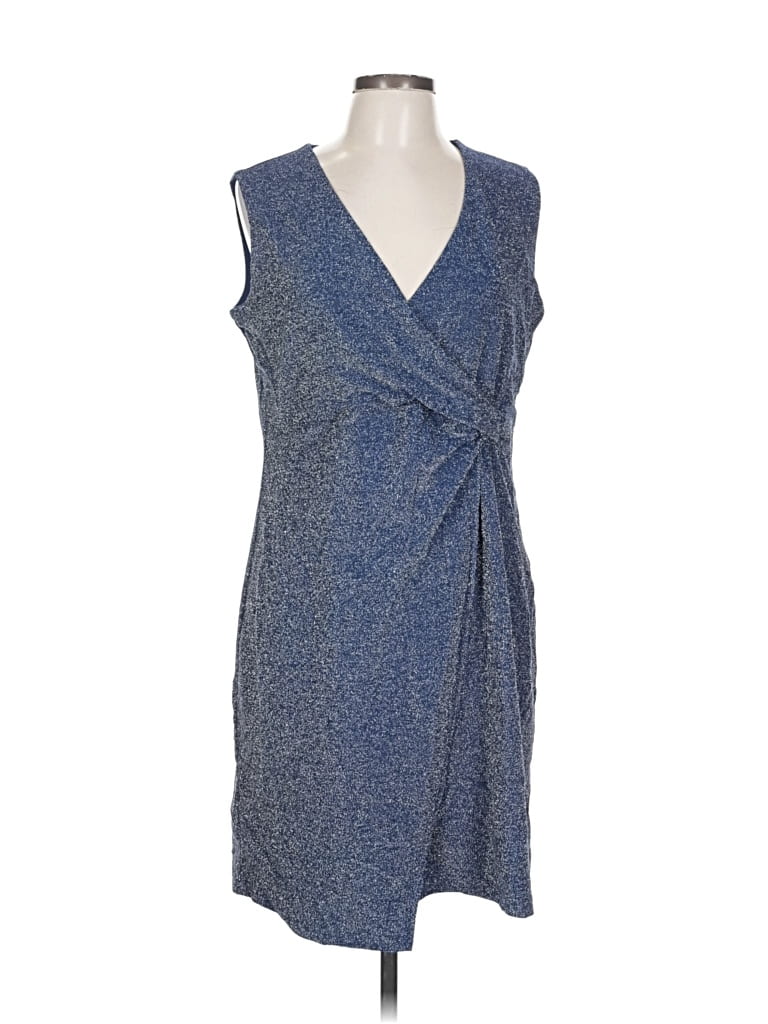 Pre-owned Serra Casual Dress In Blue
