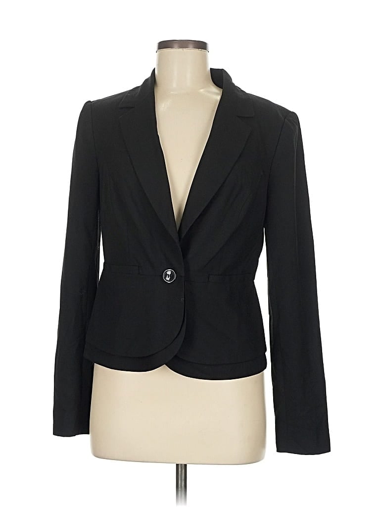 Pre-owned The Limited Blazer Jacket In Black