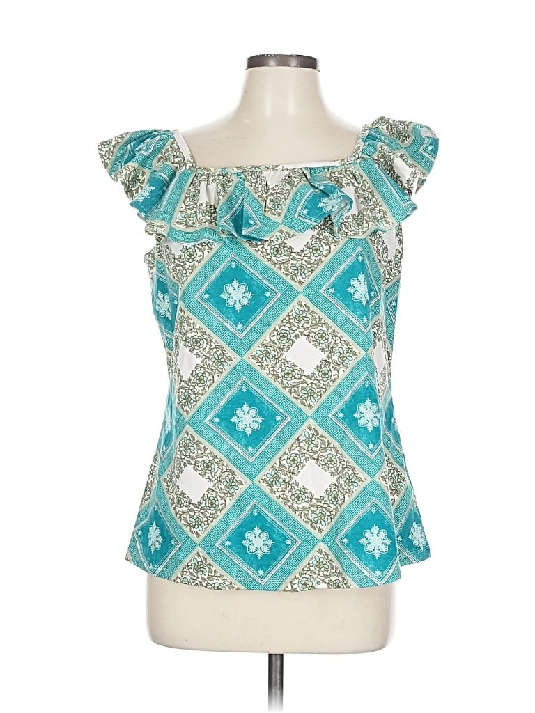 Pre-owned Cato Sleeveless Blouse In Blue