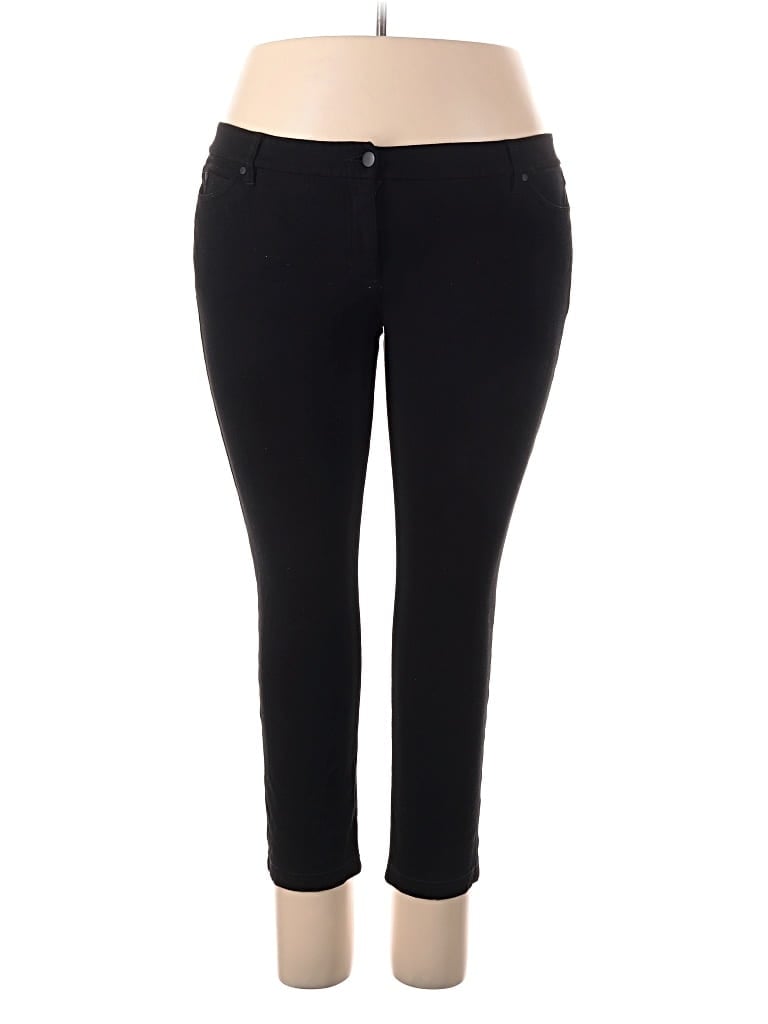 Pre-owned Eileen Fisher Casual Pants In Black