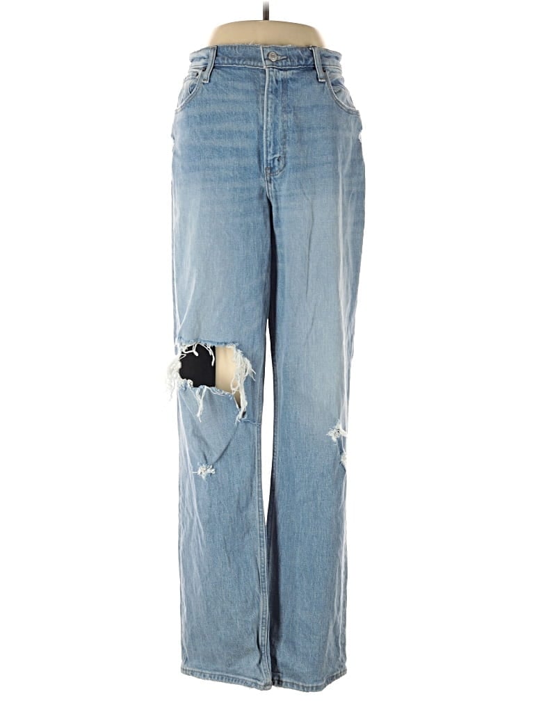 Pre-owned Abercrombie & Fitch Jeans In Blue