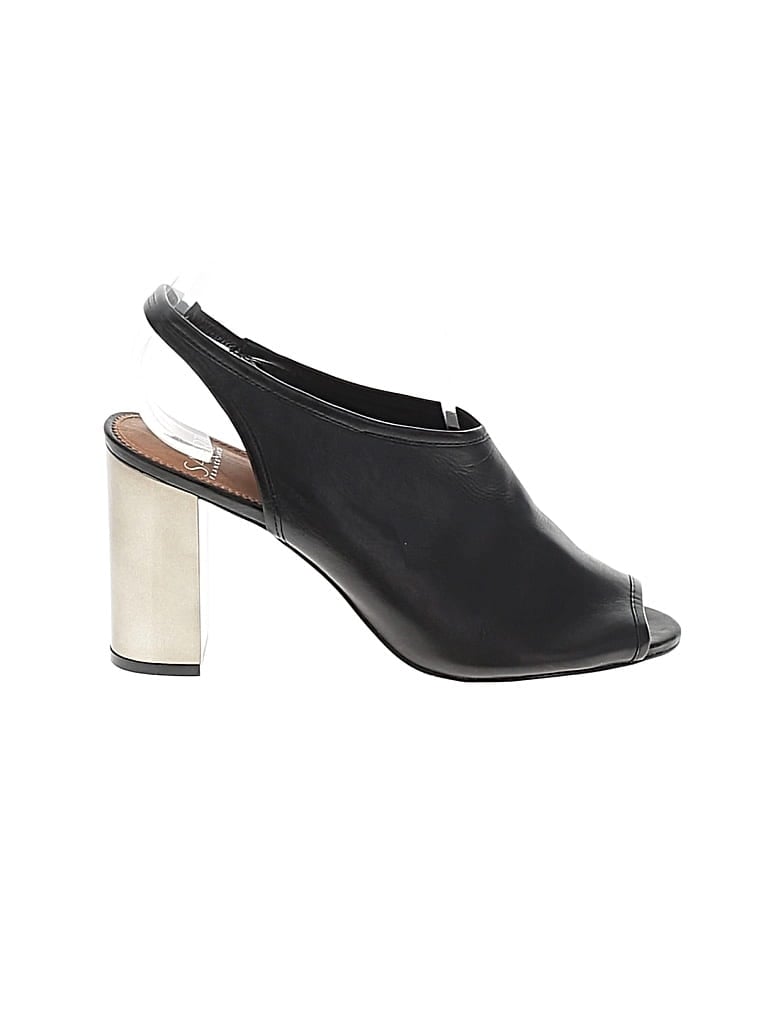 Pre-owned Sarto By Franco Sarto Sandals In Black