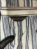 Assorted Brands Stripes Silver Blue 3/4 Sleeve Button-Down Shirt Size L - photo 7