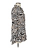 chloe kristyn Animal Print Brown Long Sleeve Blouse Size M - photo 4