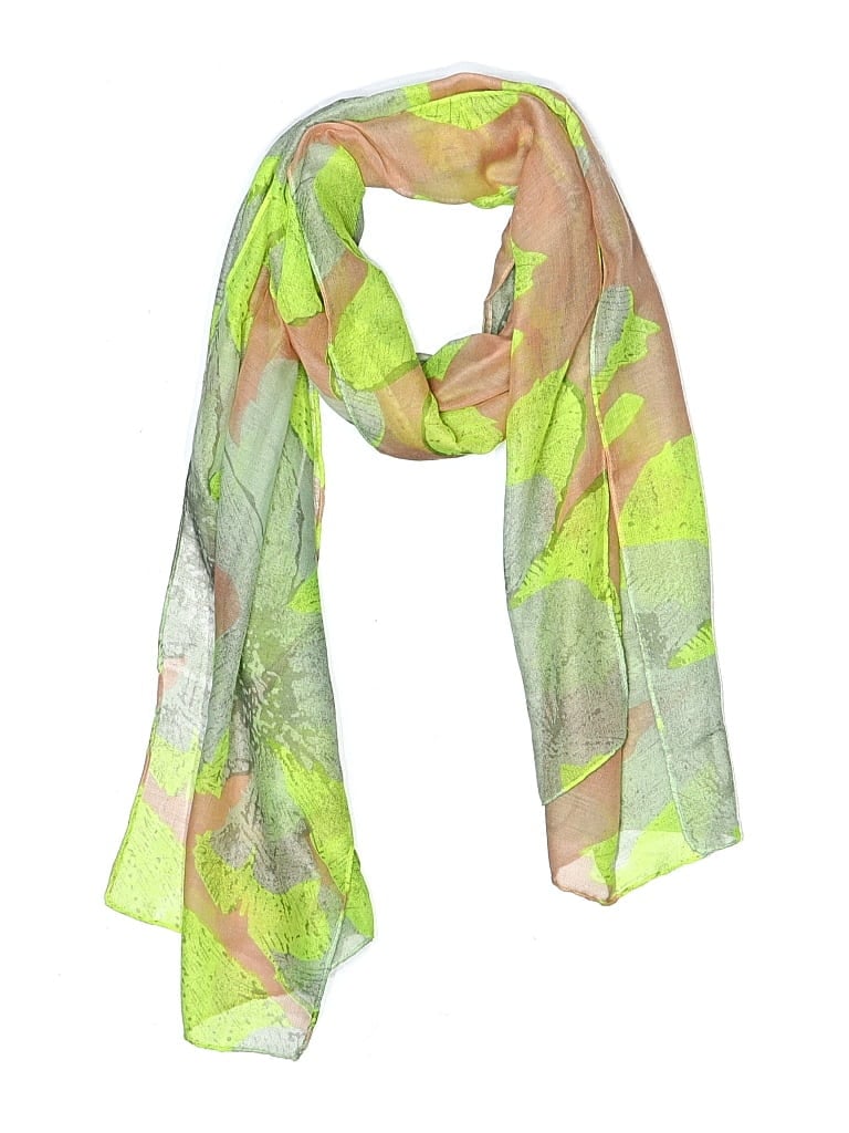 Pre-owned Unbranded Scarf In Yellow