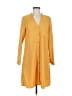 Just Fab Yellow Casual Dress Size M - photo 1