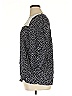 Suzanne Betro Polka Dots Black Blue 3/4 Sleeve Blouse Size XL - photo 5