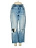 Madewell Color Block Blue Jeans Size 24 waist - photo 1