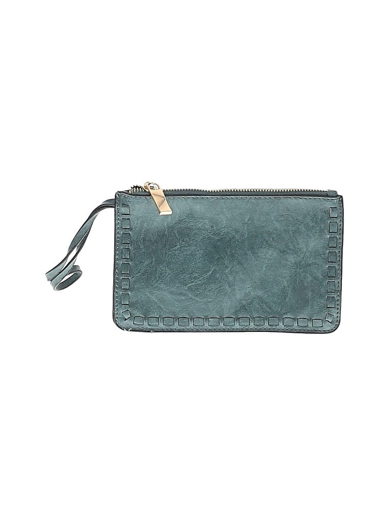 Pre-owned Unbranded Wristlet In Blue