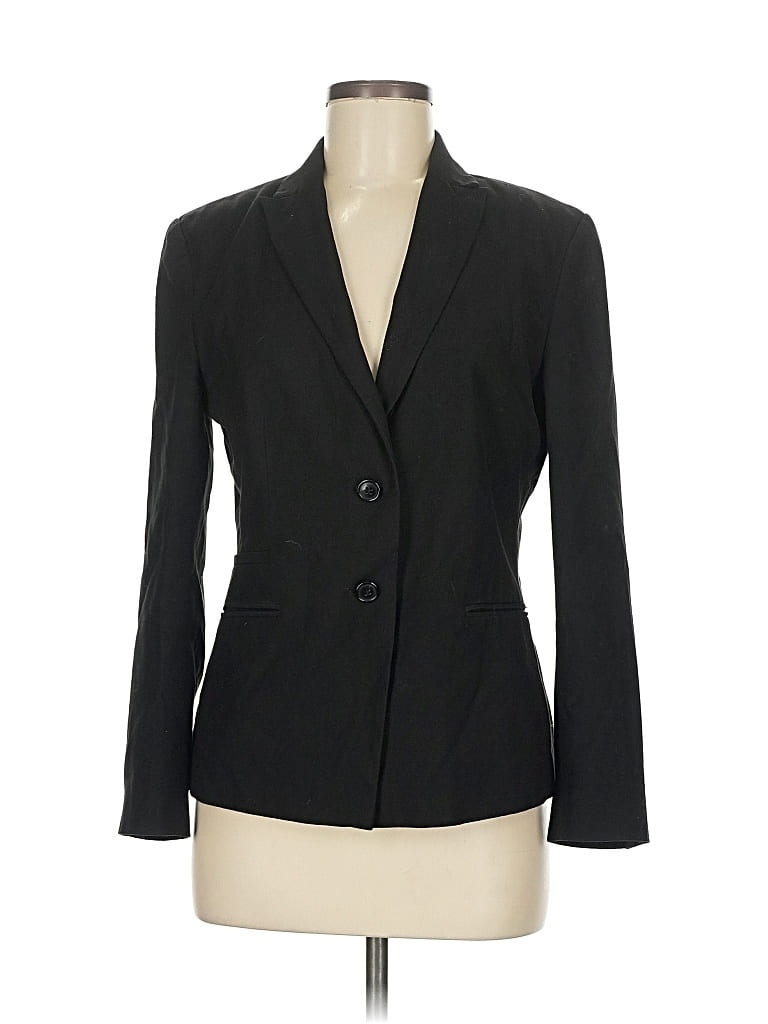 Pre-owned Ann Taylor Factory Blazer Jacket In Black