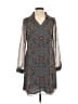 CAbi 100% Polyester Paisley Teal Casual Dress Size XS - photo 1