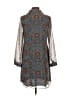 CAbi 100% Polyester Paisley Teal Casual Dress Size XS - photo 2