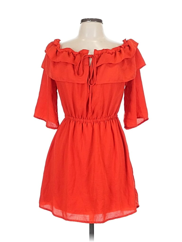 Pre-owned Jack By Bb Dakota Casual Dress In Orange