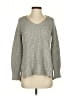 Sanctuary Metallic Gray Pullover Sweater Size S - photo 1