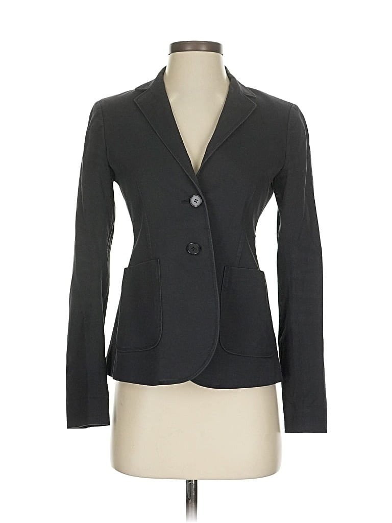 Pre-owned Theory Blazer Jacket In Gray