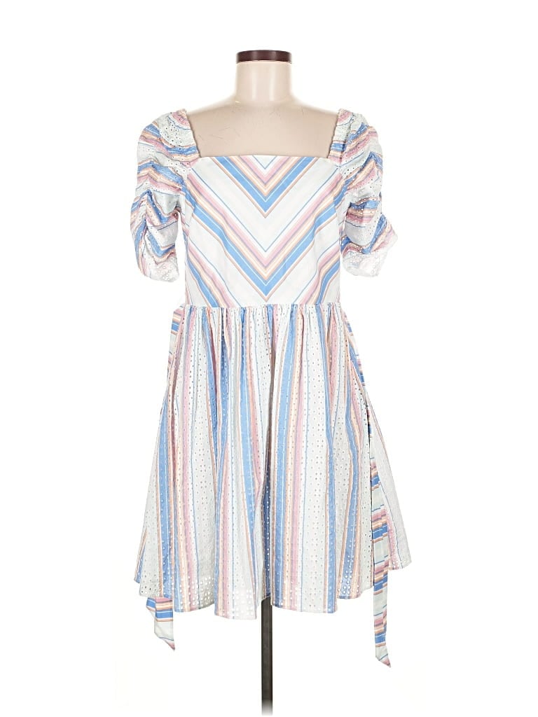 Pre-owned Shoshanna Casual Dress In Blue