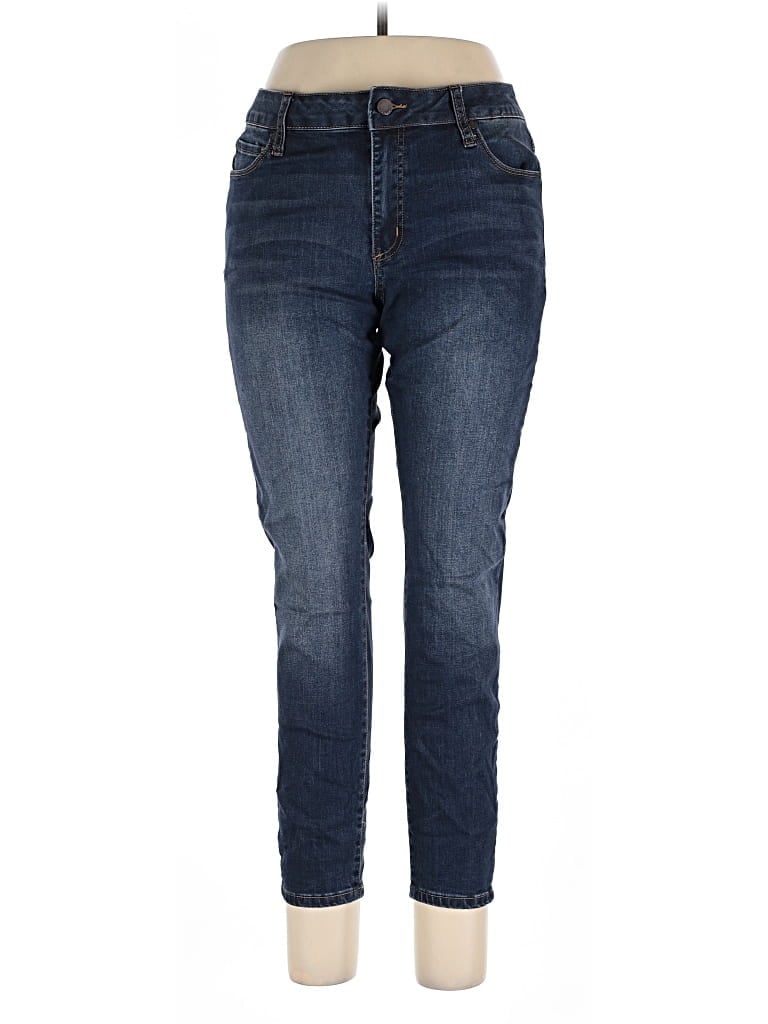 Pre-owned Tahari Jeans In Blue
