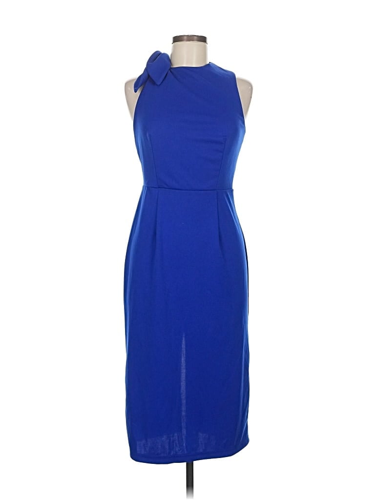 Pre-owned Shein Cocktail Dress In Blue