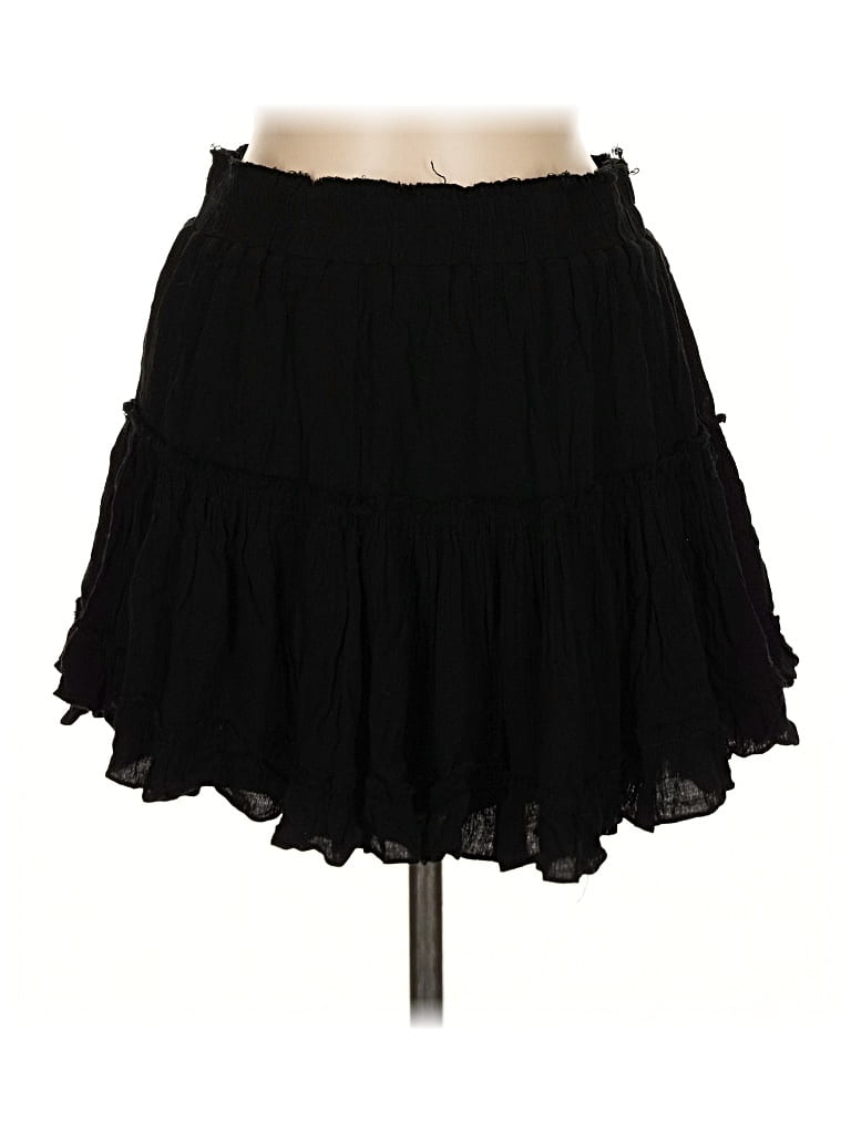 Pre-owned Juniper Blu Casual Skirt In Black
