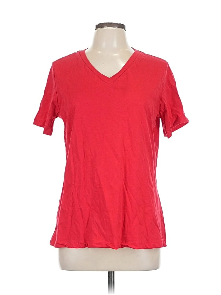 Pre-owned Bella+canvas Short Sleeve T-shirt In Red
