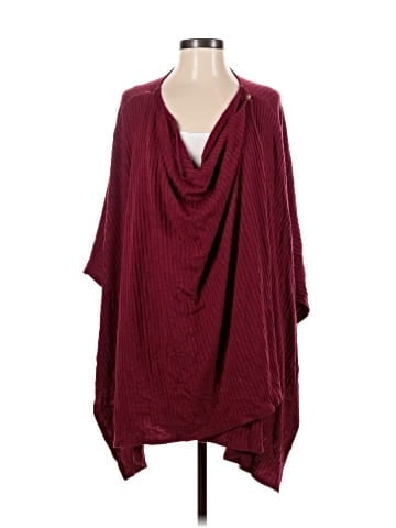 Ruby Ribbon Poncho (view 1)