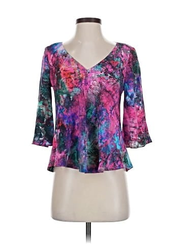 Amanda Uprichard 3/4 Sleeve Blouse (view 1)