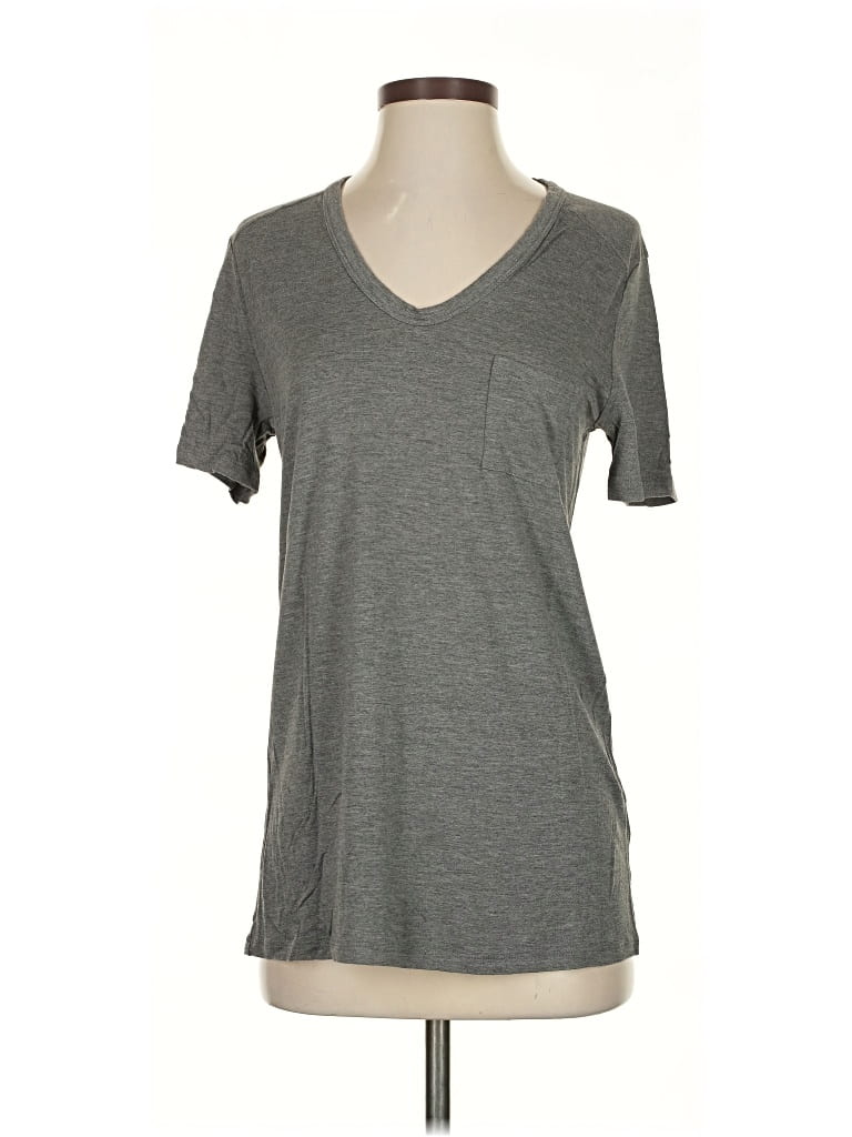 Pre-owned Alexander Wang T Short Sleeve T-shirt In Gray