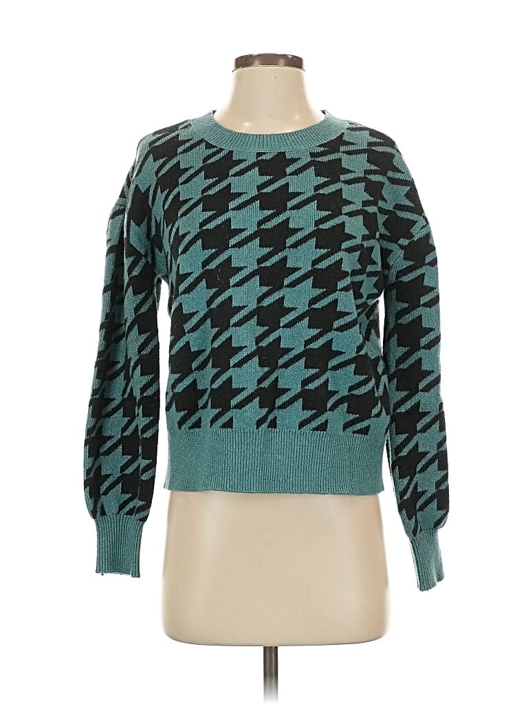 Pre-owned Ann Taylor Loft Pullover Sweater In Blue