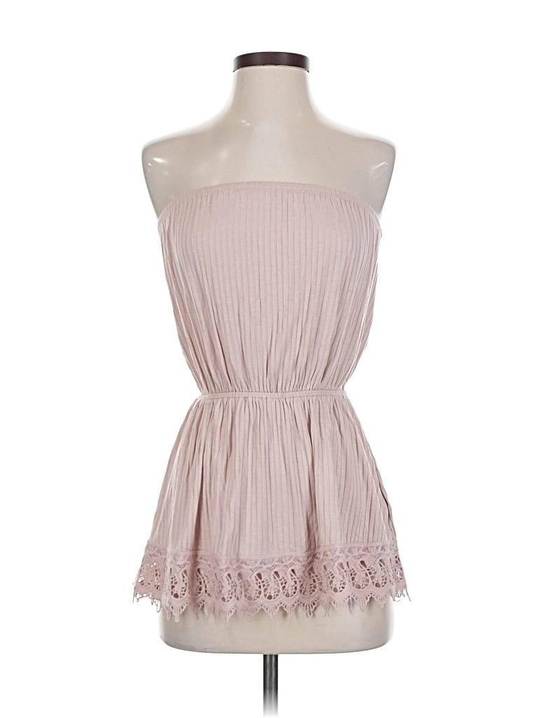 Pre-owned Maurices Tube Top Pink Strapless Neckline Tops